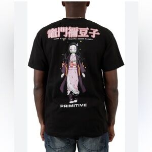 Primitive demon slayer black Tshirt size M unisex new without tags